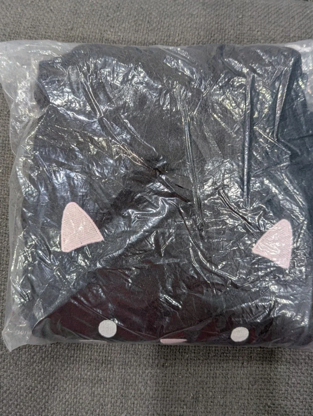 NEW Old Navy Kids Halloween Dress Pajamas Black Cat Pumpkin Purple Girls 5T XS